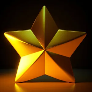 Pyramid Gem Symbol with Five-Spot Design