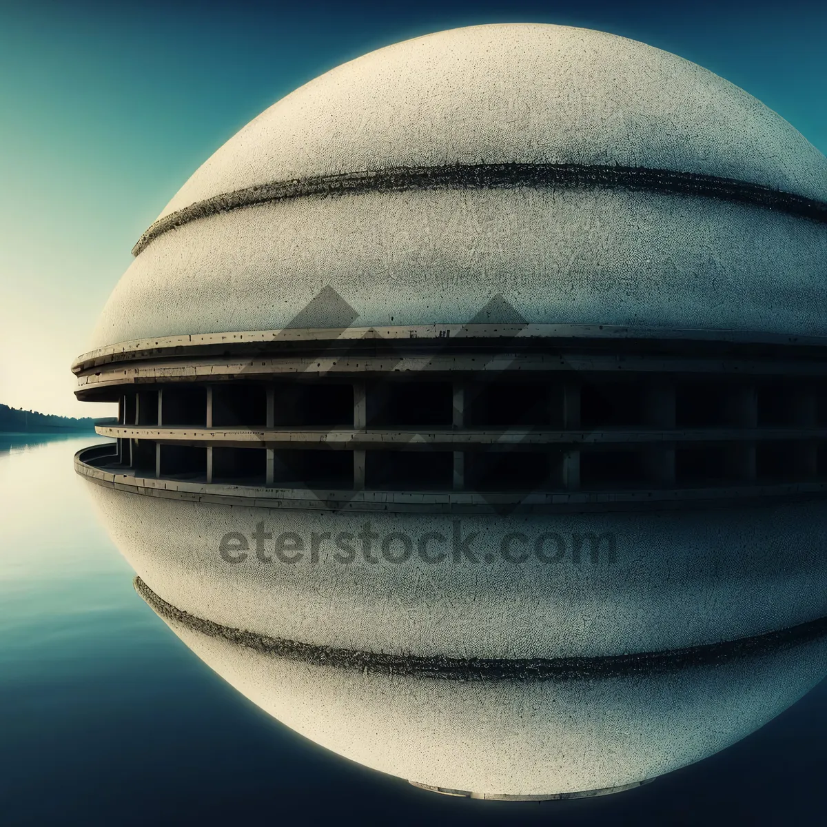 Picture of Planetarium Dome: Basketball Arena Structure