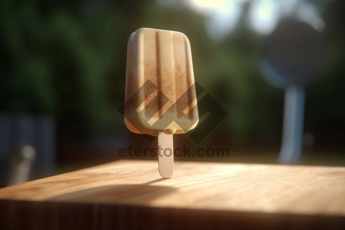 Picture of Nutritious Ice Lolly Dessert In Delicious Frozen Form