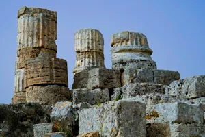 Ancient Castle Tower against Sky - Historical Landmark