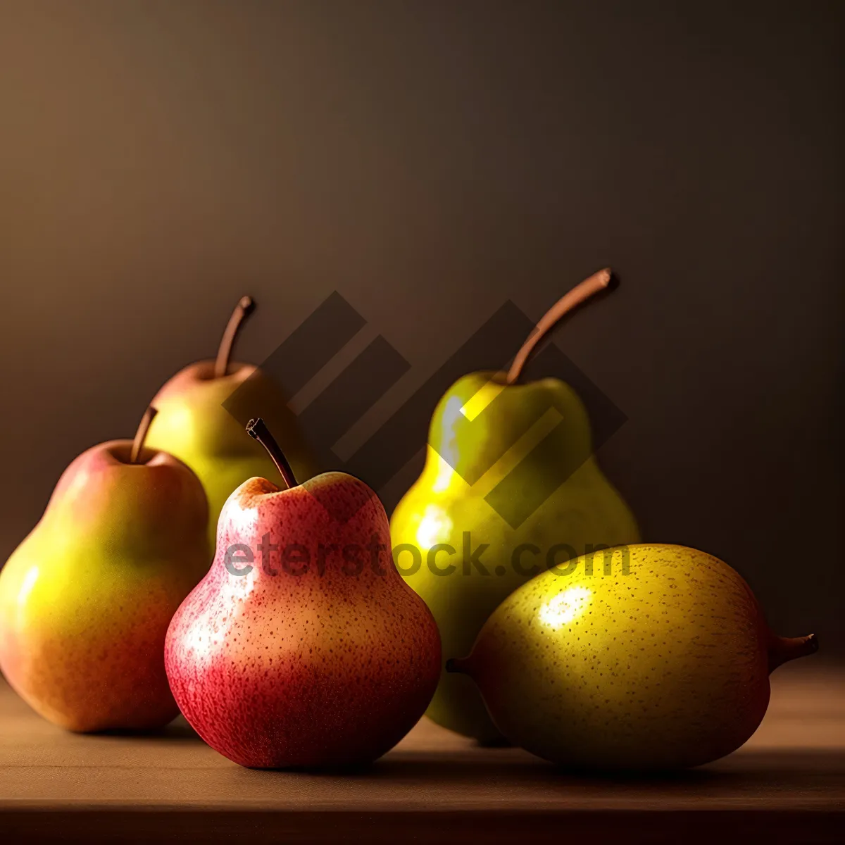 Picture of Juicy Yellow Pear - Fresh and Nutritious Edible Fruit