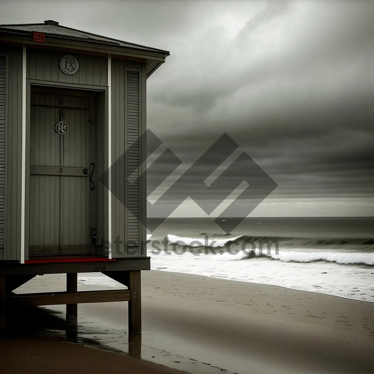 Picture of Seaside Escape: Old House by the Beach