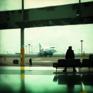 Modern Business Presentation in Light-Filled Interior