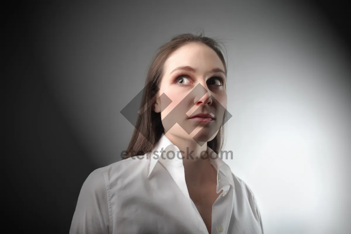 Picture of Attractive businesswoman with confident smile and professional demeanor