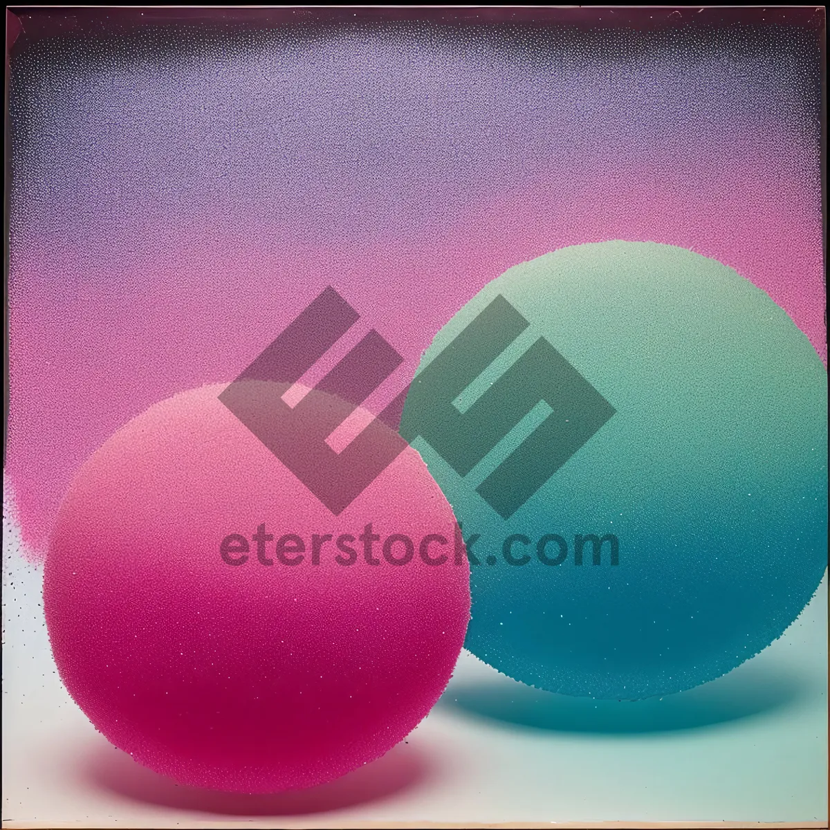 Picture of Colorful Easter Egg and Ball Highlighter