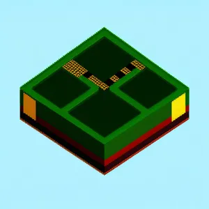 Digital Clock Chip - 3D Semiconductor Timepiece