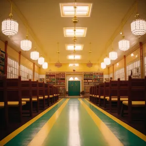 Urban Tenpin Bowling Hall at Modern Transport Station