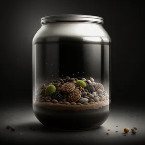 Pepper Glass Jar - Healthy Ingredient Conserve Tea