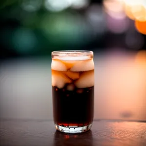 Frozen Beverage in a Frosty Glass