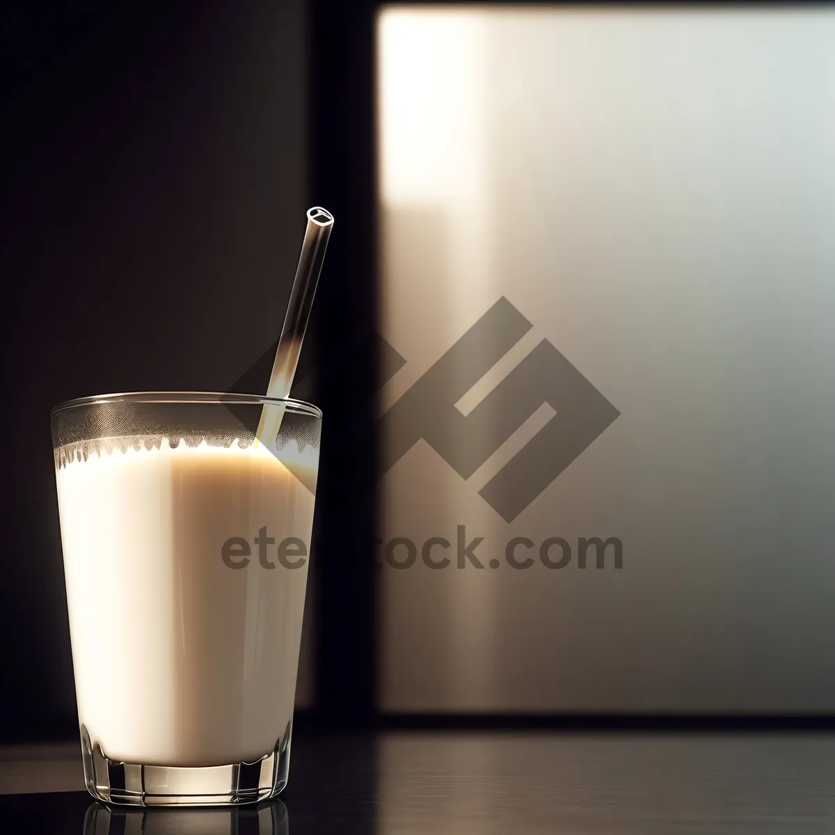 Picture of Refreshing Dairy Eggnog Punch in Glass