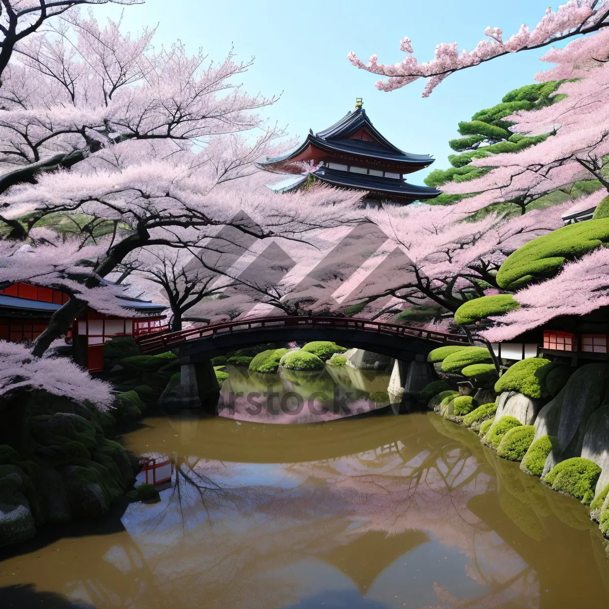 Picture of Tropical Paradise: Resort Temple amidst Stunning Landscape