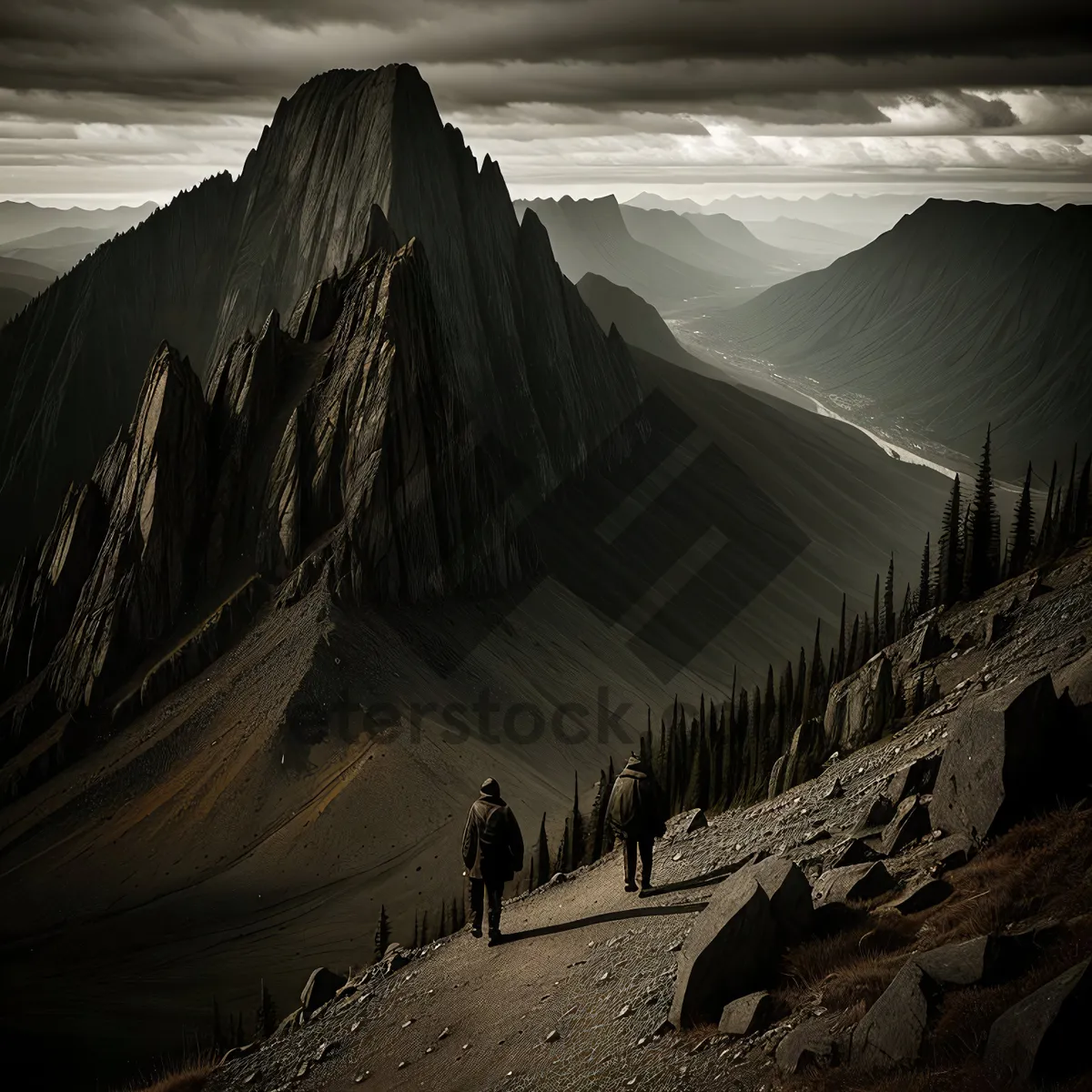 Picture of Rocky Valley Travel: Majestic Volcano's Desert Formation