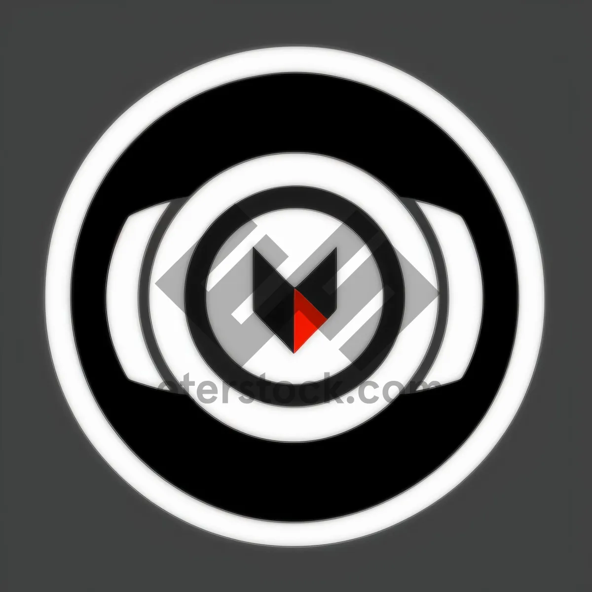 Picture of Glossy Web Button Set: Business Symbol Icons