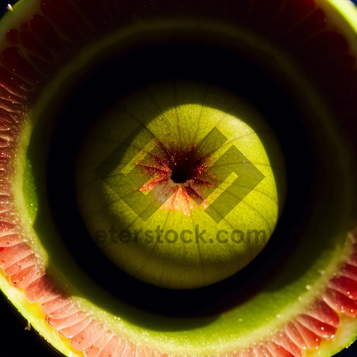 Picture of Juicy Kiwi Fruit Slice: Sweet, Fresh, and Healthy