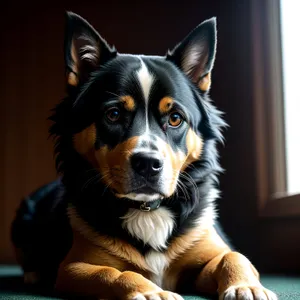 Adorable Purebred Shepherd Puppy - Brown and Black