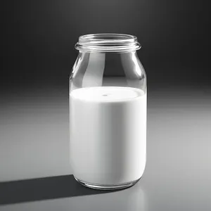 Fresh and Healthy Dairy Milk Bottle