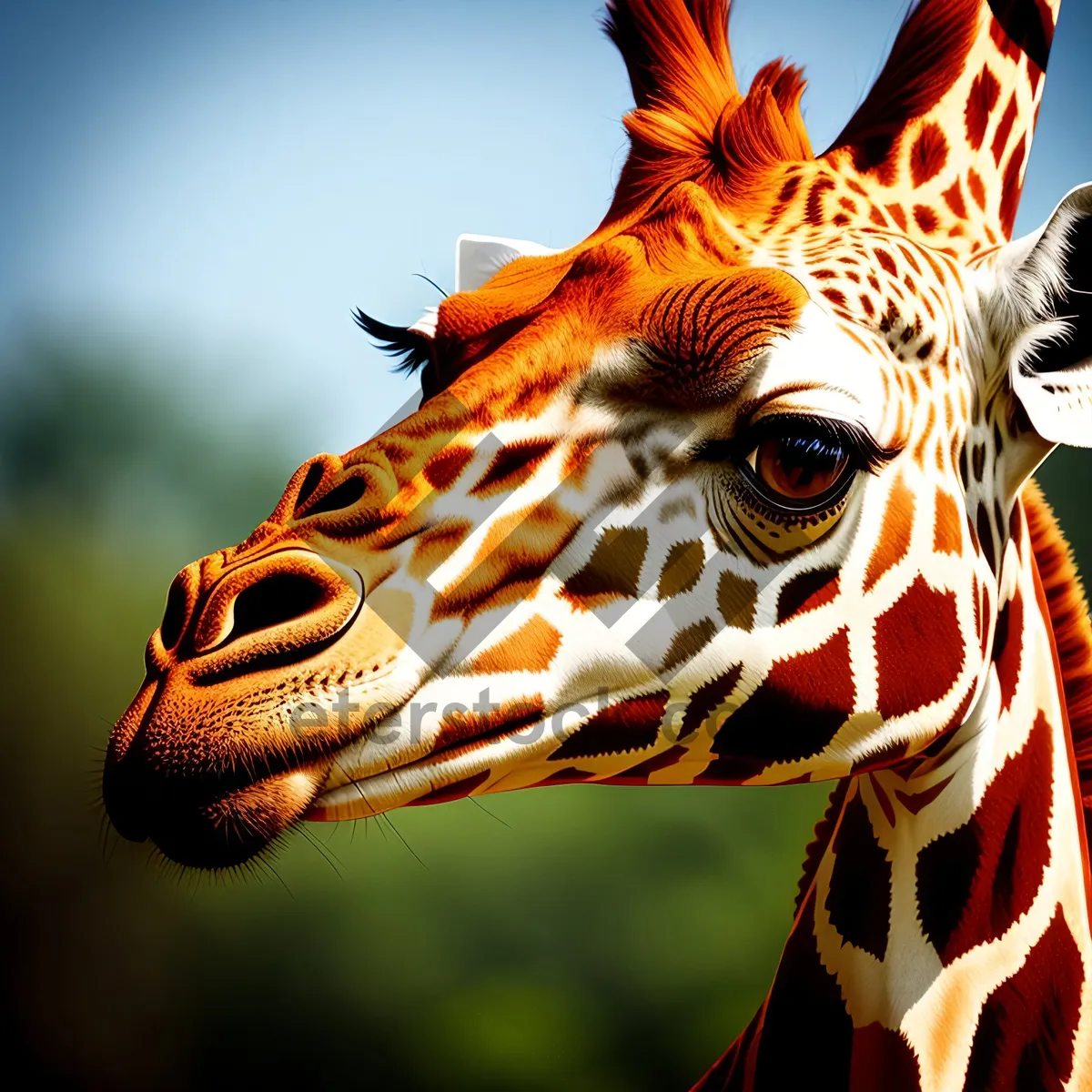 Picture of Striped Wildlife in Carousel's Equine Ride