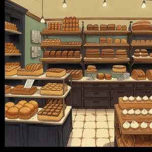 Bakery Shop: Food and Money