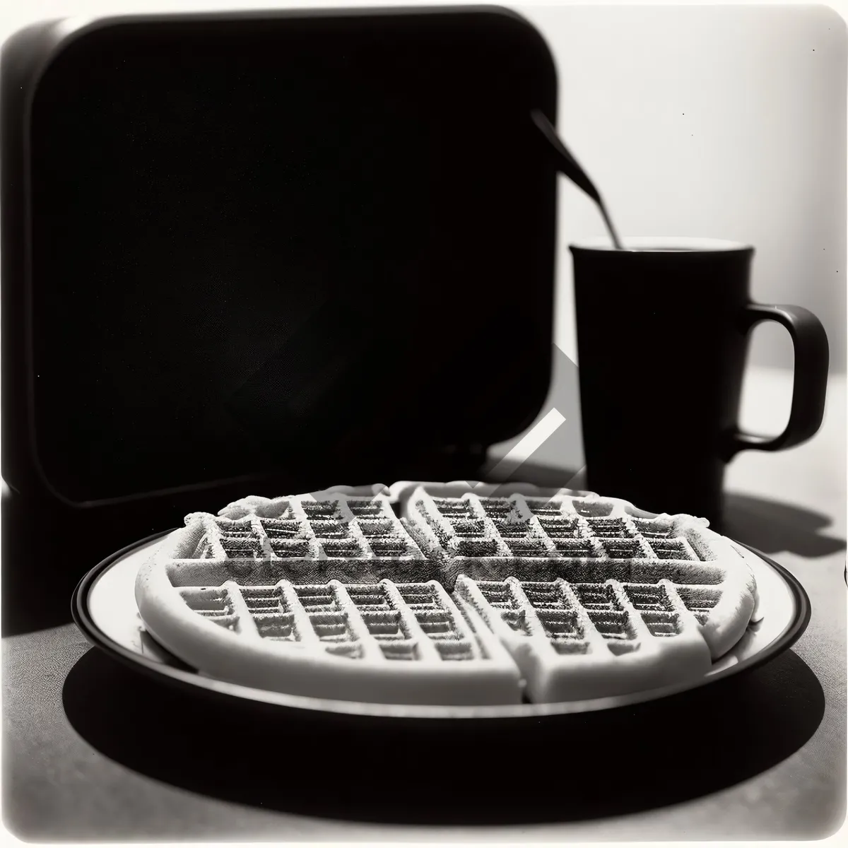 Picture of Breakfast Buzz: Coffee and Waffles