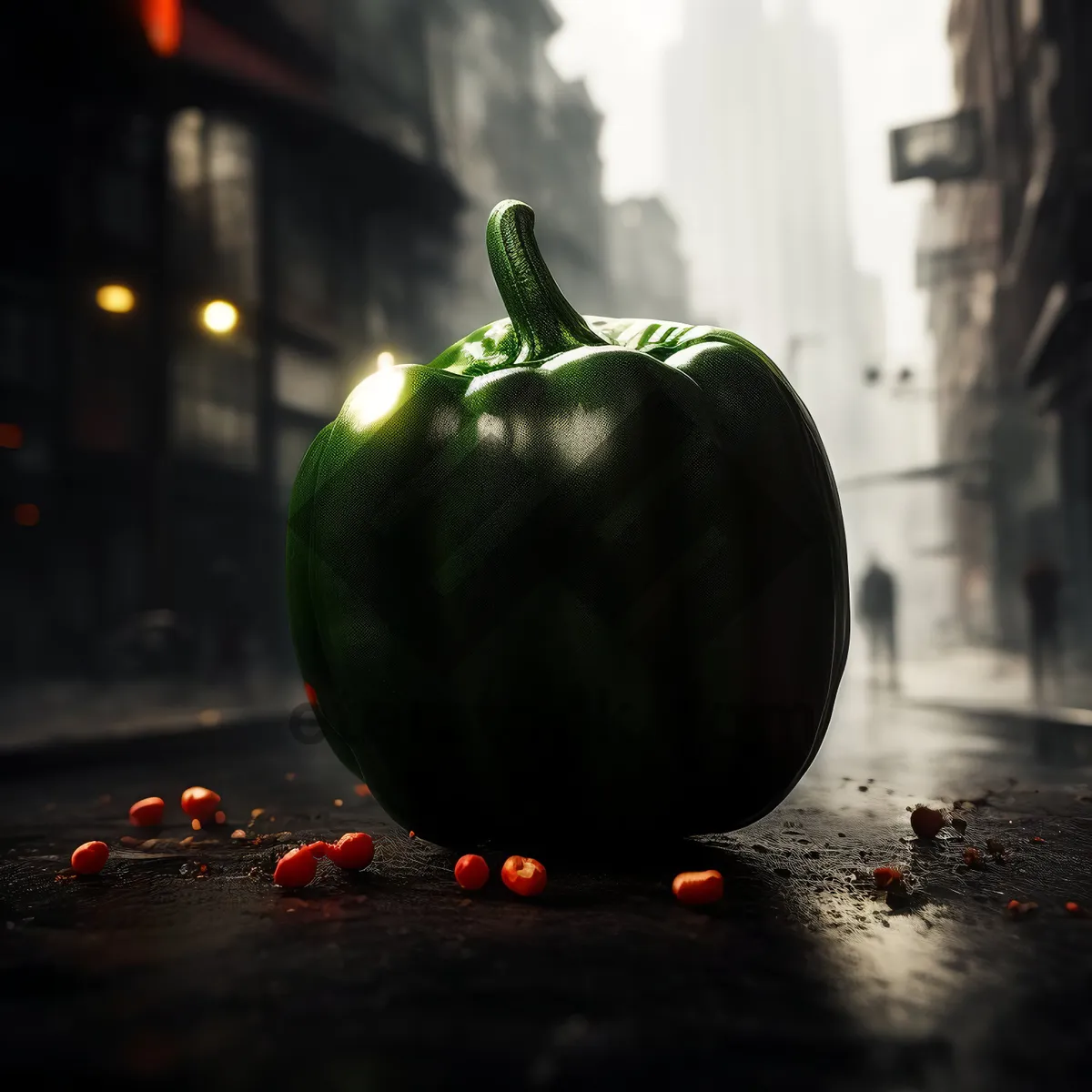Picture of Fresh Vegetable and Fruit Selection for Healthy Eating