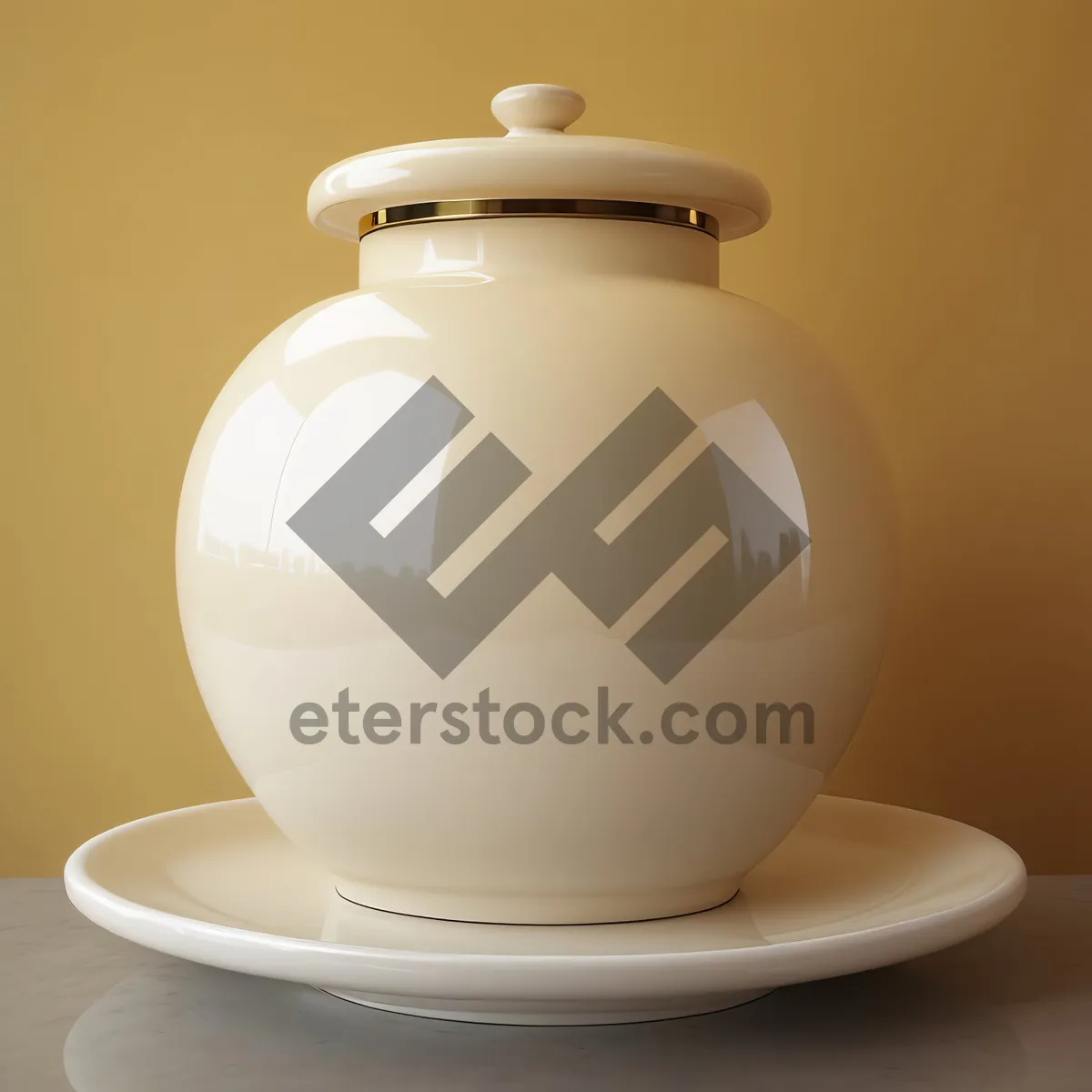 Picture of Teapot and Cup: Classic Kitchenware for Elevated Tea