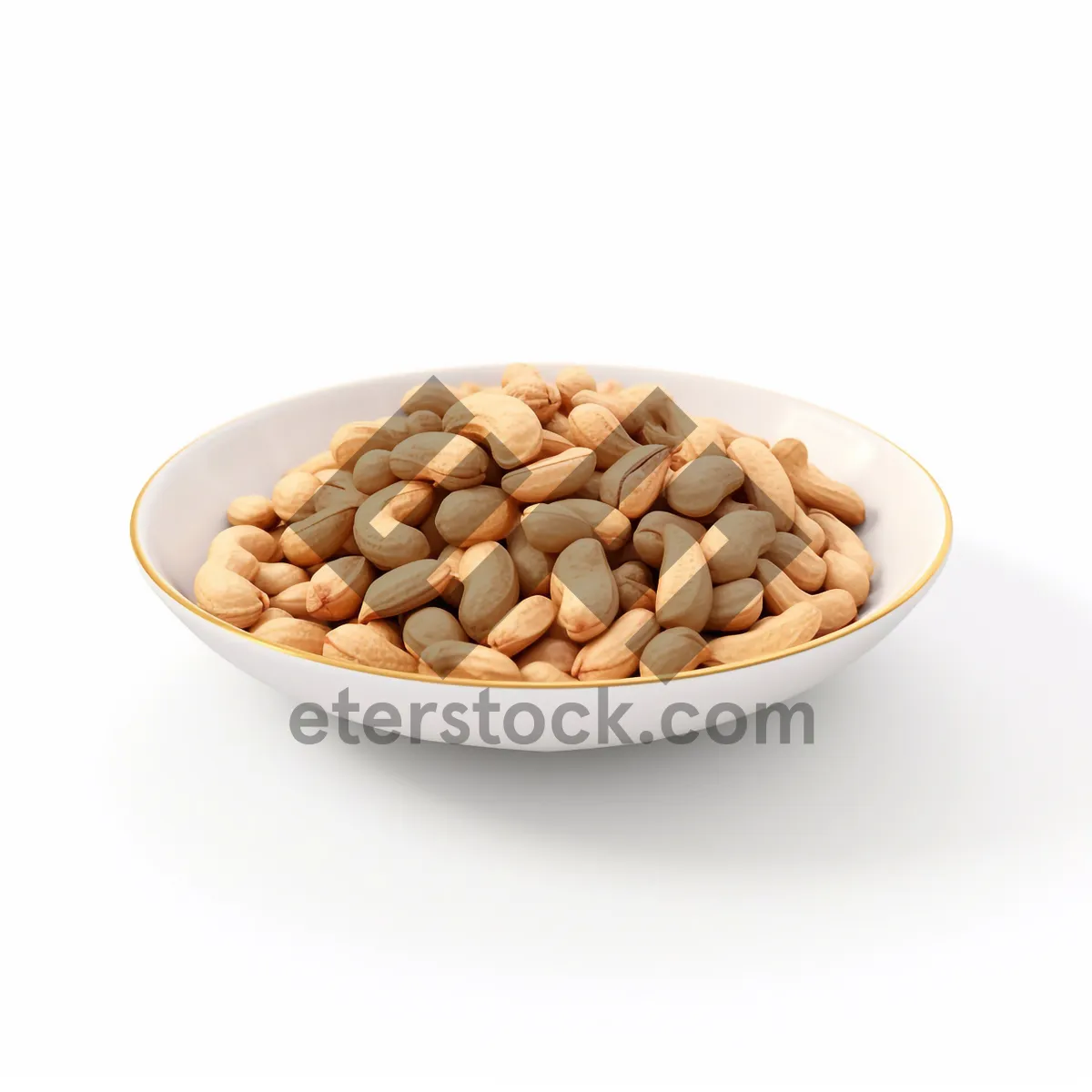 Picture of Healthy vegan snack mix with variety of nuts and seeds