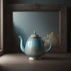 Traditional Chinese Teapot: A Hot Cup of Herbal Tea