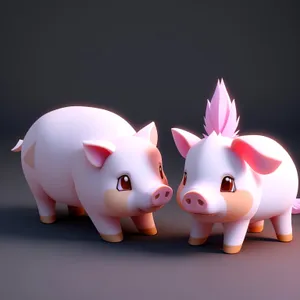 Piggy Bank - Saving Money for Financial Security.
