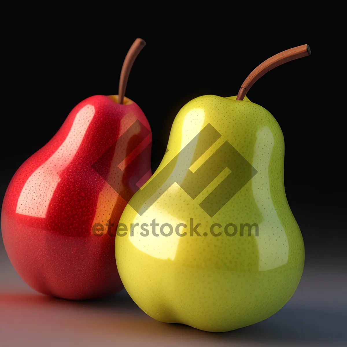 Picture of Ripe and Juicy Golden Pear - Deliciously Sweet and Healthy