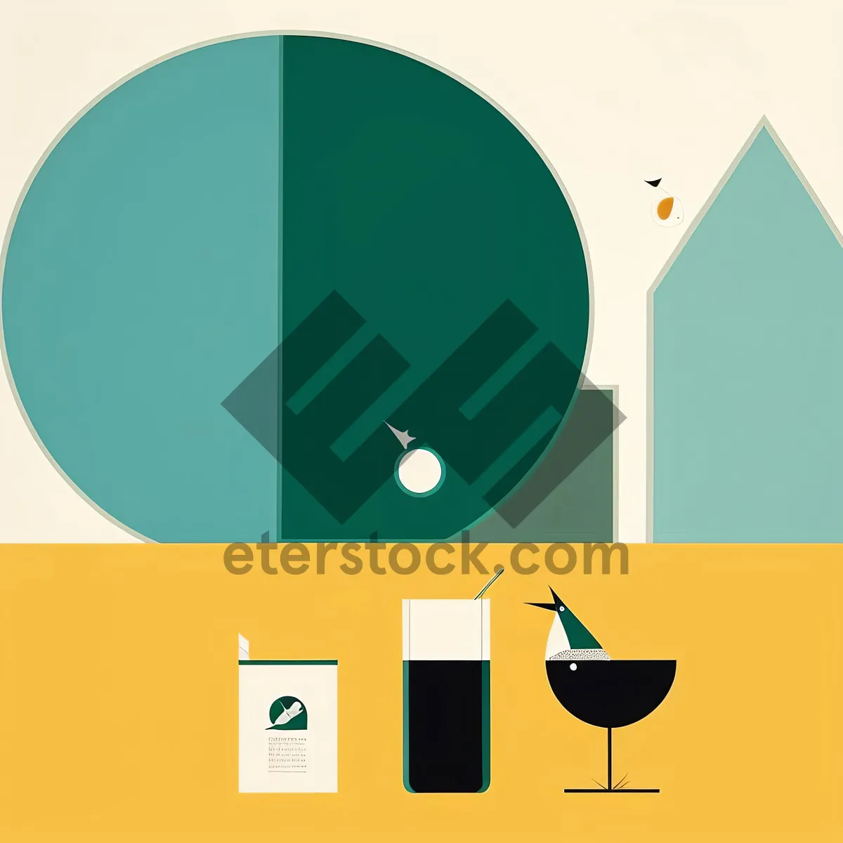 Picture of Paper Web Icon Set: 3D Symbol Shapes