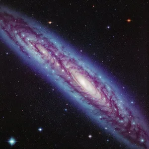 Dark Galaxy Wallpaper in Space - Celestial Universe