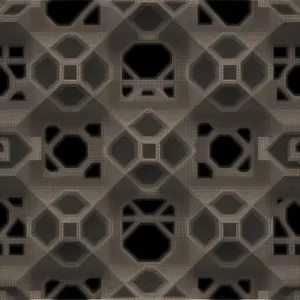 Graphic honeycomb structure pattern wallpaper