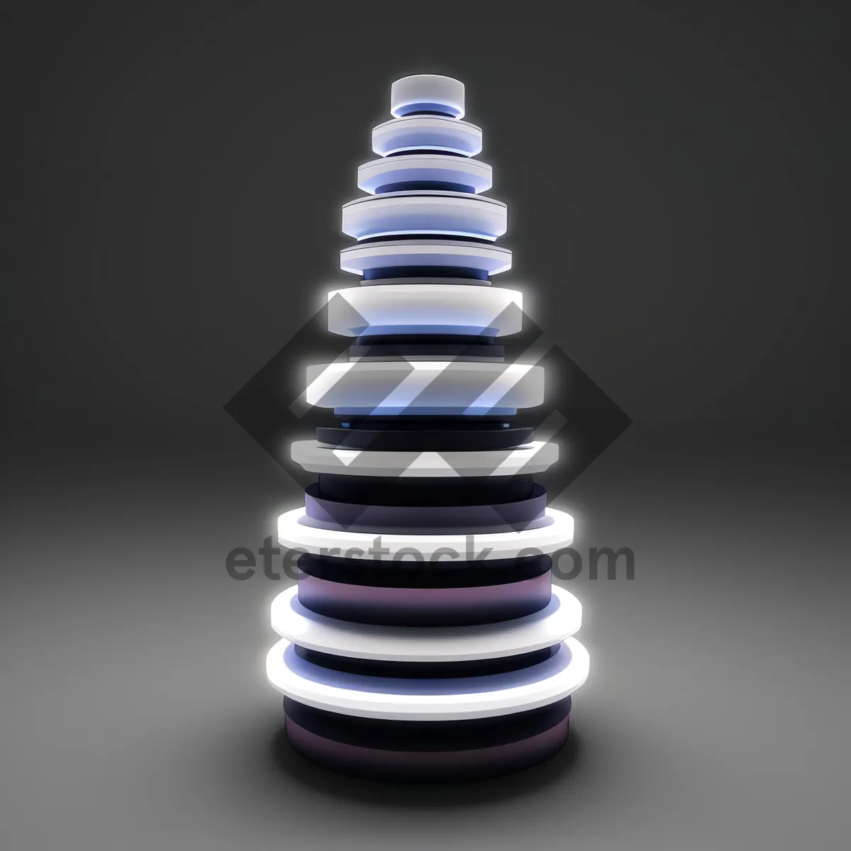 Picture of Stacked Coins: Symbol of Financial Success