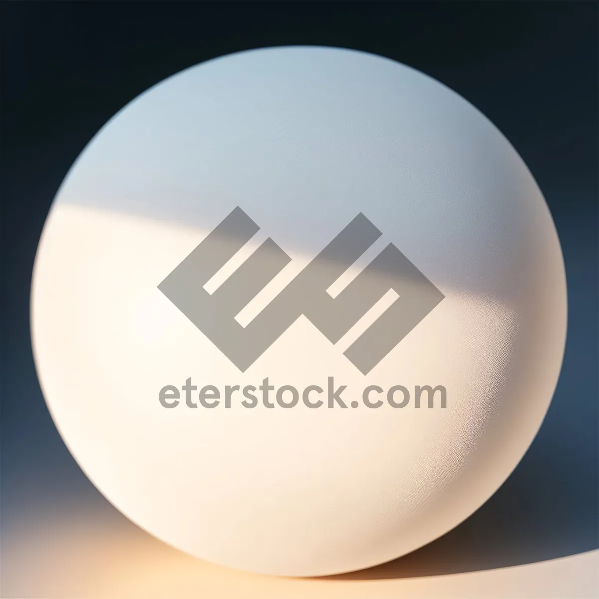 Picture of Shiny Glass Satellite Icon with Round Sphere Design