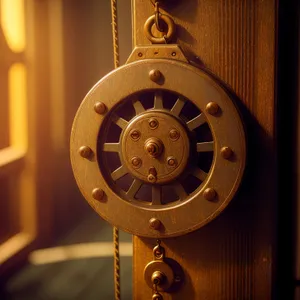 Precision Clock Pendulum Mechanism