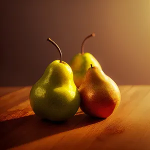 Juicy Yellow Pear: Sweet and Refreshing Edible Fruit