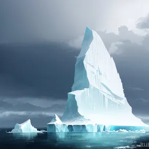 Serene Summer Sail under Majestic Iceberg