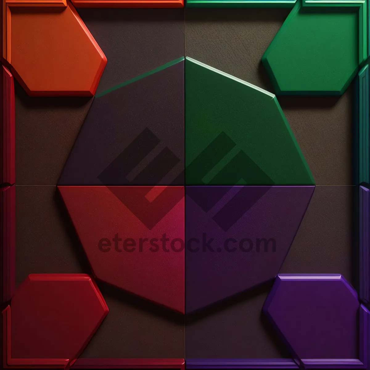 Picture of 3D Gem Box Graphic Art Design