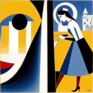 National flag symbol icon in sign shape