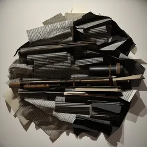 Black Grand Piano in Music Library with Books.