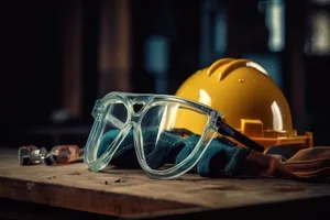 Black sport helmet with goggles and shoes for football.