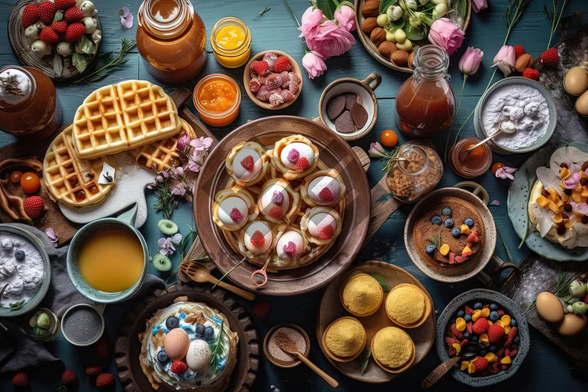 Picture of Food banquet container tray