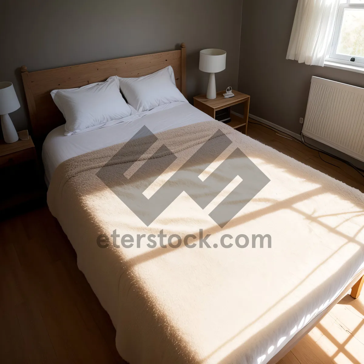 Picture of Modern Luxury Bedroom with Cozy Comfort