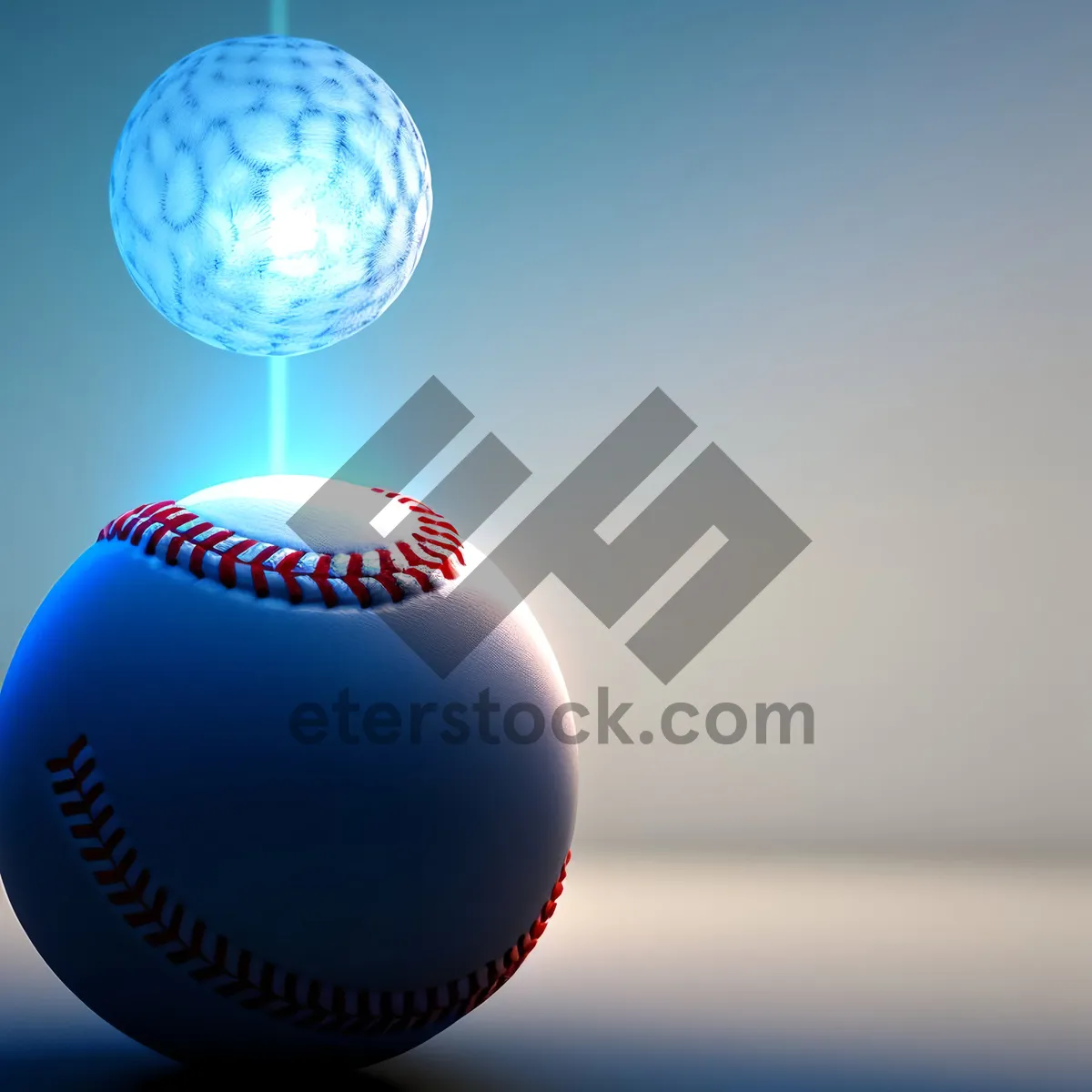 Picture of Sport Icon: Baseball and Shuttlecock Equipment Design