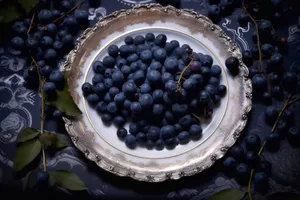 Fresh bowl of delicious mixed berries