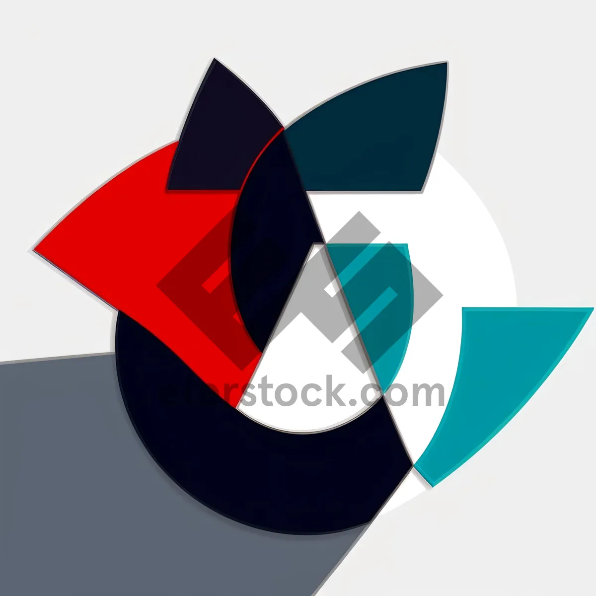 Picture of Patriotic 3D Recycling Symbol Graphic Design Flag Icon