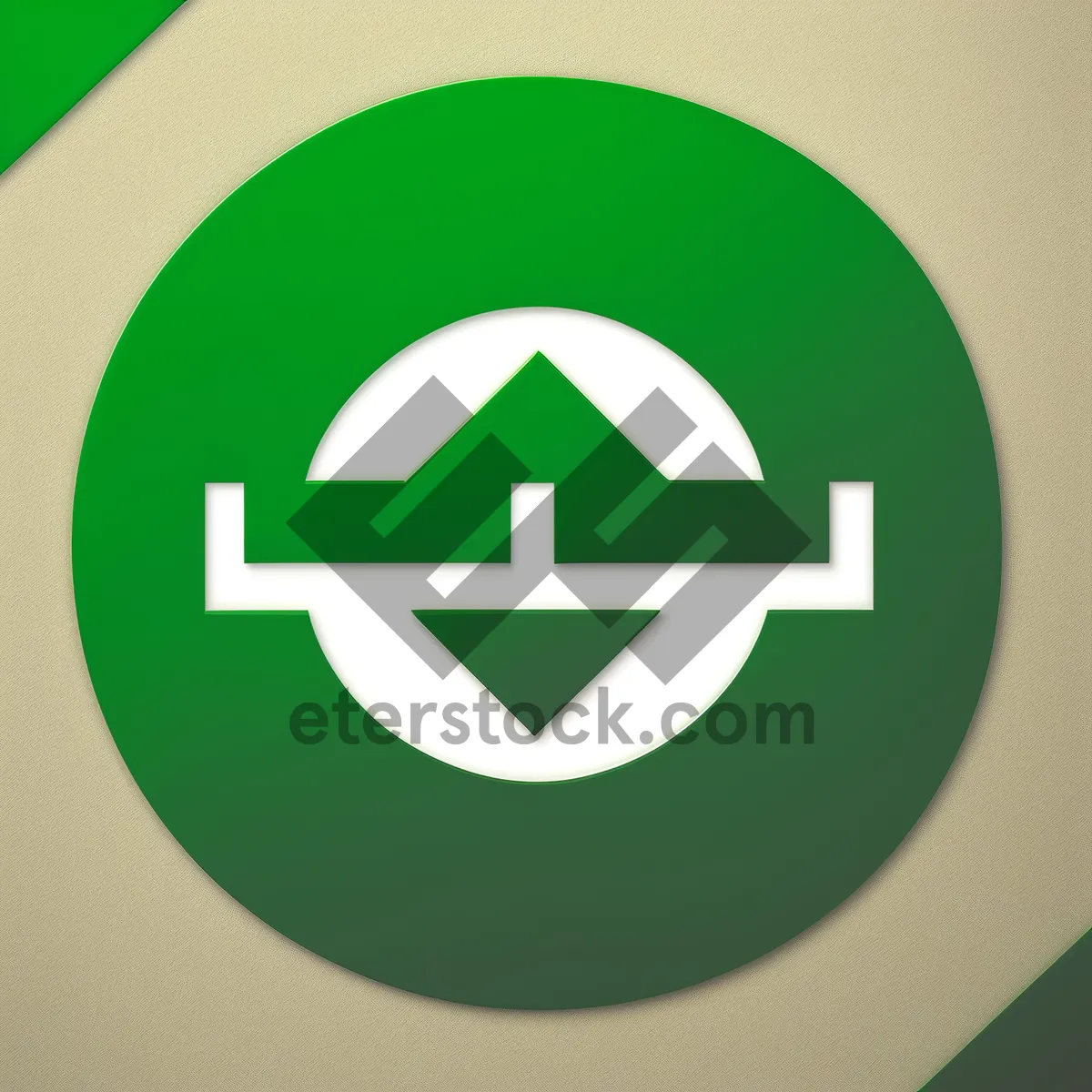 Picture of Web Button Bank Icon: Shiny Round Symbol