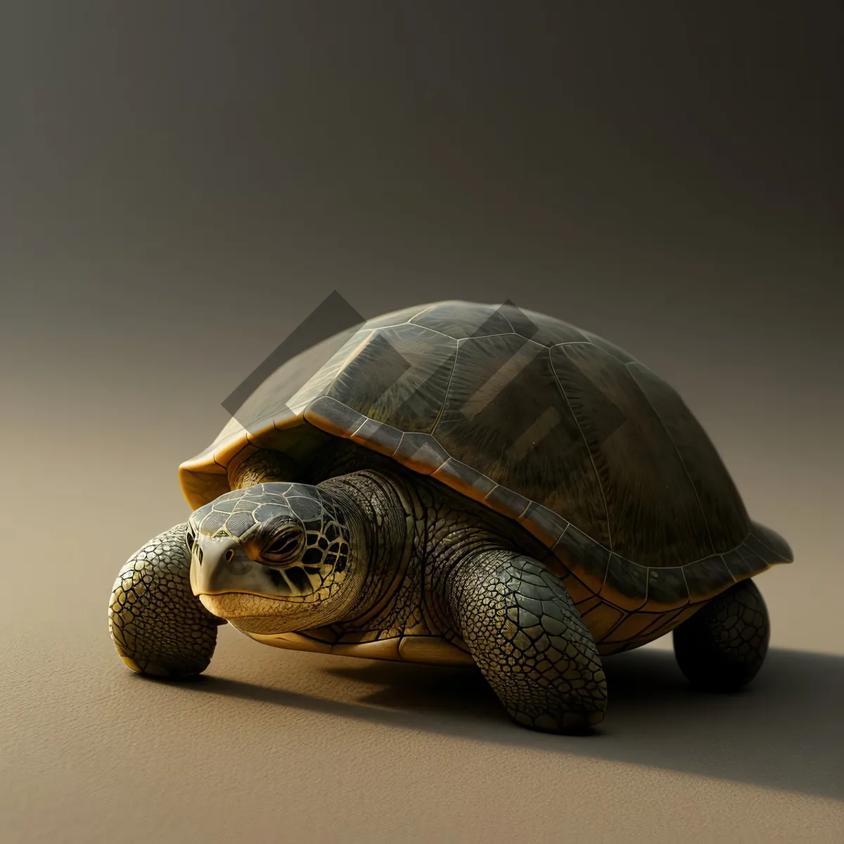 Picture of Terrapin Tortoise: Majestic Reptile in Protective Shell