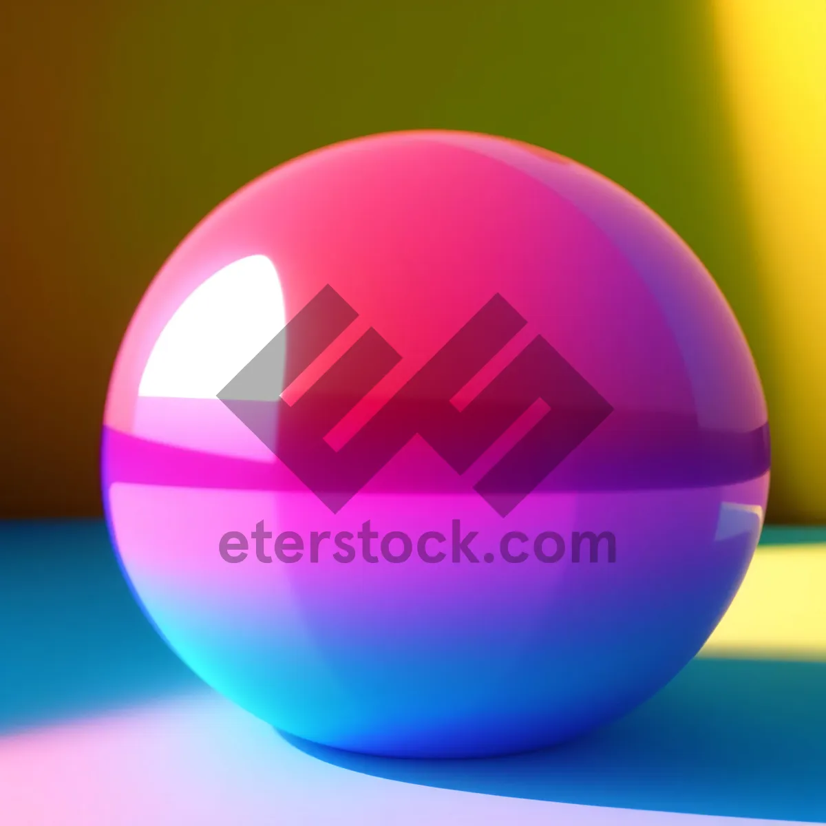 Picture of Bright Glossy Glass Sphere Icon Set