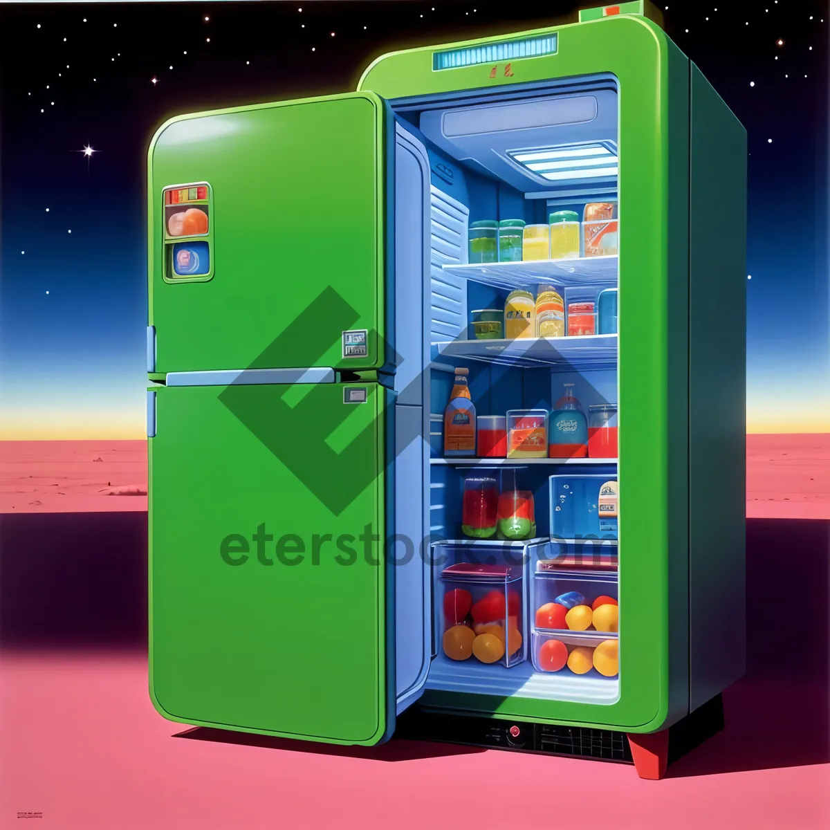 Picture of Business Vending Machine: Convenient Slot Device for Cafeterias